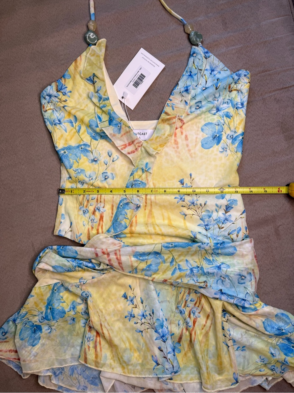 Outcast TALIYAH MINI DRESS LUCIA Size Large - Picture 8 of 11